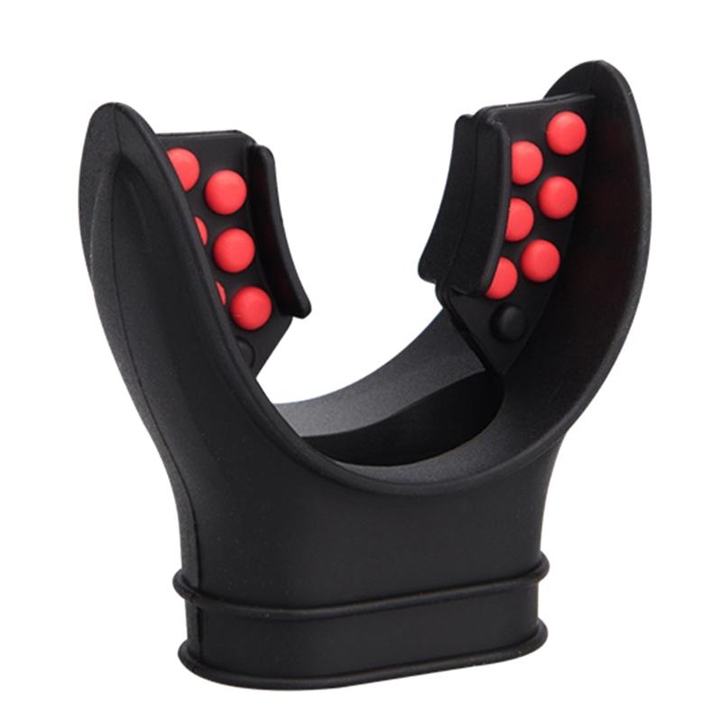 Silicone Diving Mouthpiece With Dots Scuba Diving Snorkel Regulator Mouthpiece