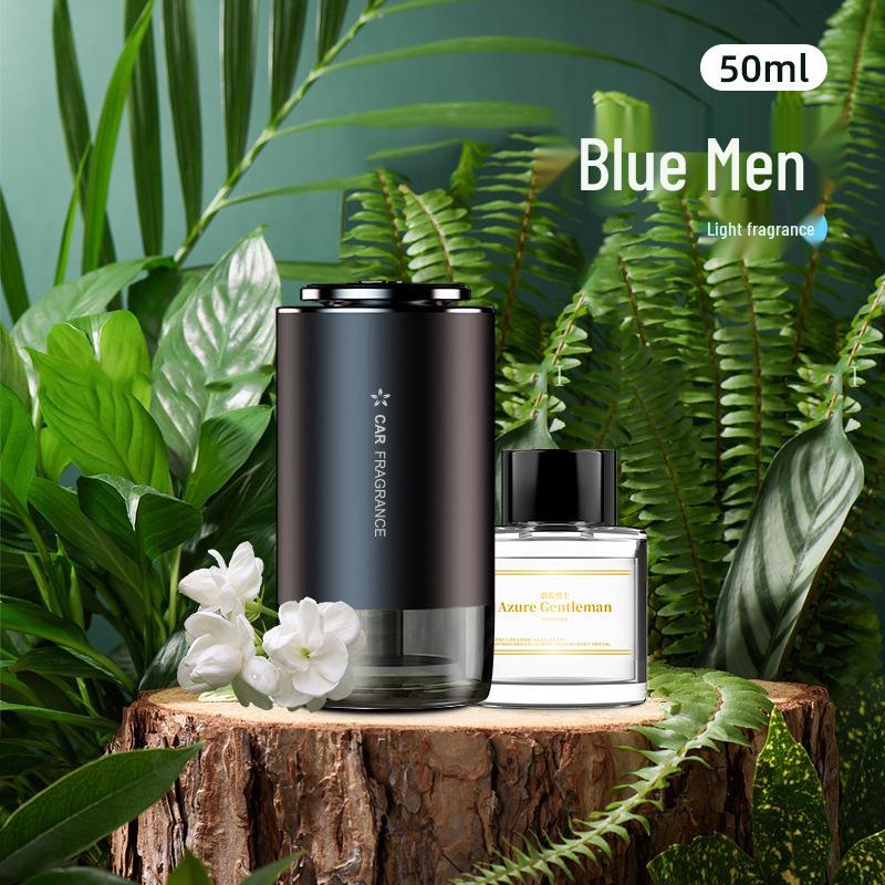 Starry Sky Smart Aroma Diffuser: Dual-Use Misting Perfume with Floral Scent & Atmosphere Light for Car and Home