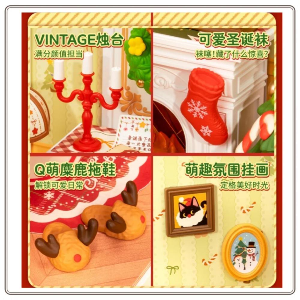 Neues Rolife Super World Weihnachtsgeschenk Bausteine DIY Zusammengebaute Spielzeuge Zusammengebaute Modelle DIY Hütte Kinder Originalbestand