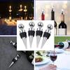 5Pcs Sealed Champagne Stopper Conical Wine Storage Twist Cap Plug Durable Wine Stoppers  Gift