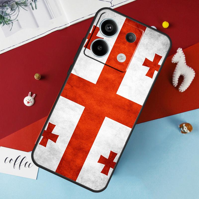 

Georgia Grunge Flag Case For Xiaomi Redmi Note 13 Pro 14 12 11 10 15 Pro Plus Redmi 10C 12C 13C 14C 15C 15 Cover Redmi 15 5G