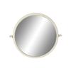 Romantic Wall Mirror - Home ESPRIT - 60x13x52 Cm - Multicolor - Metal - Lacquered - Round Shape - Wall Mounting