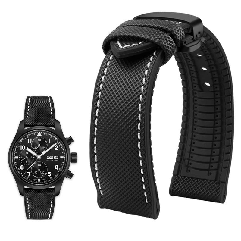 Klassisches 20 mm 21 mm 22 mm Canvas-Nylon für Seiko-Uhren. Gummiband, wasserdichtes Armband für Herren, für Tissot, Citizen, Mido, Uhrenzubehör