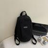 Schoolbag Man Walking Small Backpack Student Travel Bag Light Outdoor Small Backpack.