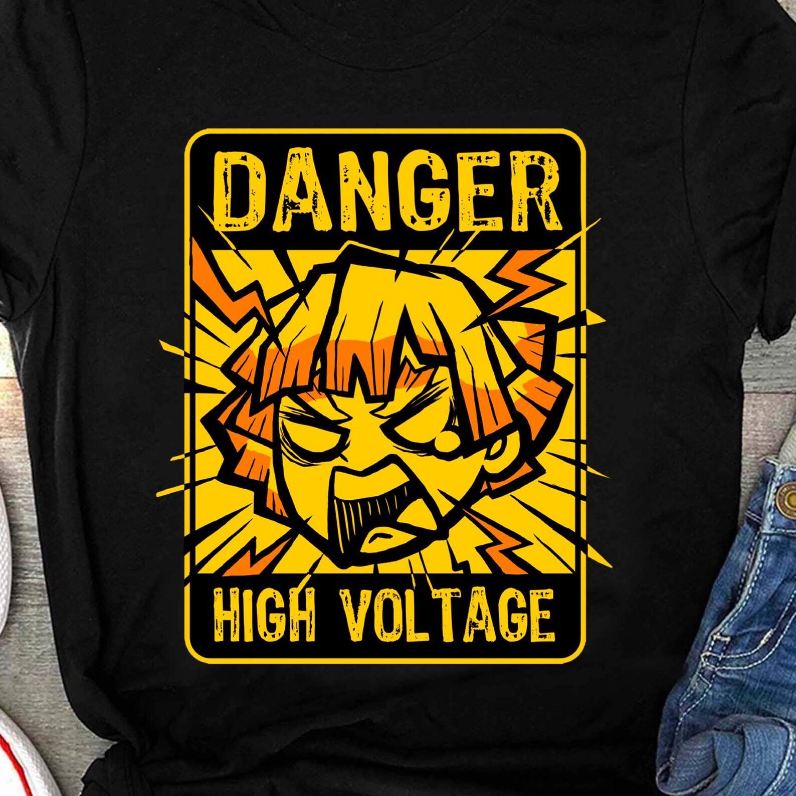 Zenitsu Chibi Demon Slayer Anime Shirt, Kimetsu No Yaiba Zenitsu Agatsuma Slayer Corps Shirts, Tanjiro Kamado, Nezuko Manga TShirt 4XL