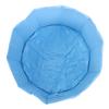 Folding Swimming Pool Water Proof PVC Non Inflatable Folding Kiddie Pool with Reinforced Support for Indoor Outdoor Type 1 35.4x35.4x17.7in