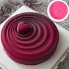 Round Silicone Cake Pan With Frosts Resistance Textured For Professional Baking And Dessert Presentation Kitchen Tool