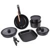 Pots and Pans Set with Detachable Handle Aluminum Nonstick Induction Cookware Set for Kitchen Cooking Dishwasher Safe