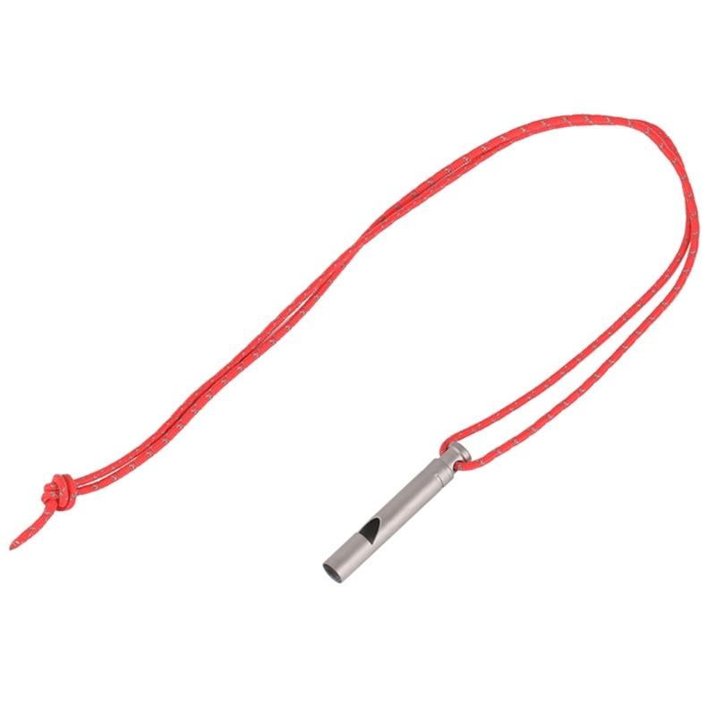 

Emergencies Whistle Titaniums Signal Whistle Outdoor Survivals Safety Whistle 1