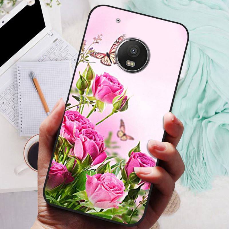 Pro Motorola Moto G5 Plus Pouzdro Černý Kryt Lev Vlk Silikonový Měkký Zadní Kryty Pro Moto G5 Plus Pouzdro Na Telefon G5+ Ochranný Kryt