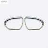 For Hyundai Tucson NX4  - 2026  Car Rearview Mirror Rain Eyebrow Cover Trim ABS Chrome / Carbon Fiber Accessories Exterior