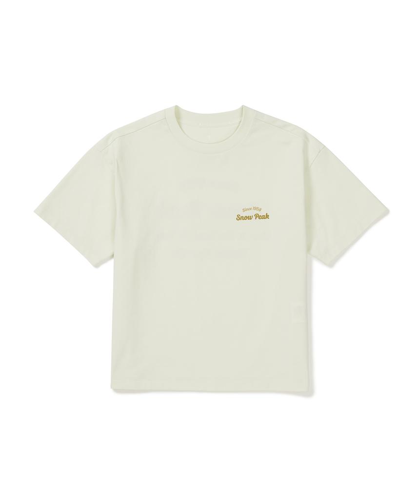 SNOWPEAK APPAREL Aerocool Women'S Color Semi-Crop Short Sleeve T-Shirt (S25Mwfts77) Lime Mint