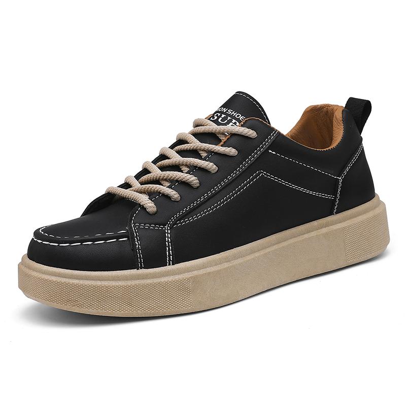 New Men s Casual Sports Shoes, Large-sized Thick-soled Lightweight Men s Running Shoes Outdoor Hiking Punk Men s Loafers Trainer 40