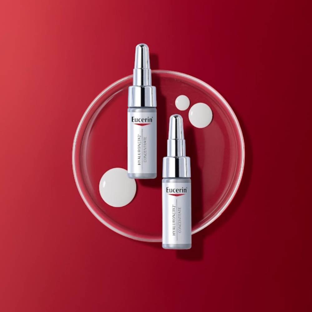 [Eucerin] Hyaluron 3X Concentrate For All Skin (6 x 5ml Ampoules)