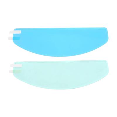 2x Motorrad Regendicht Antibeschlag Patch Helm Visier Linsenfolie Aufkleber 9.65x3.46