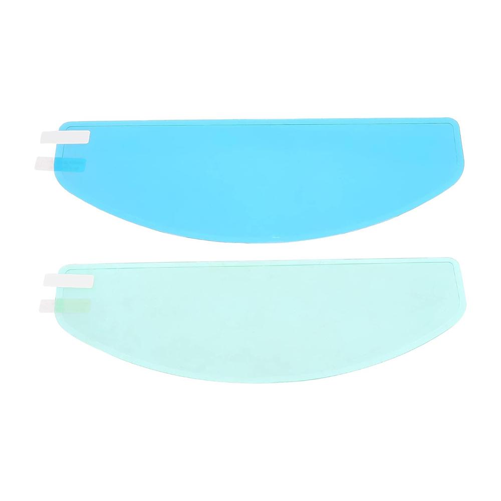

Universal 2 Pcs 9.65 x 3.46 Rain Proof Anti Fog Film Fit For Motorcycle Helmet