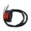 22mm 7/8in Universal Motorcycle Switch Bike Scooter Handlebar ON-ON-OFF Headlight Fog Spot Light Low Beam High Beam Switch