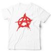 Anarchy T Shirt Symbol Unisex Kids Punk Conspiracy AntiEstablishUnisext Rock T