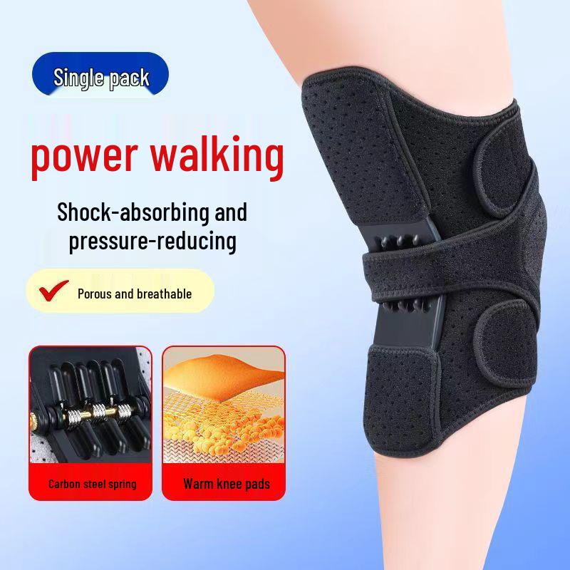 Justerbart knäskydd med patellastöd: Skyddande, Kollisionsskyddande Stöd för Knäböj, Utomhus- och Sportaktiviteter