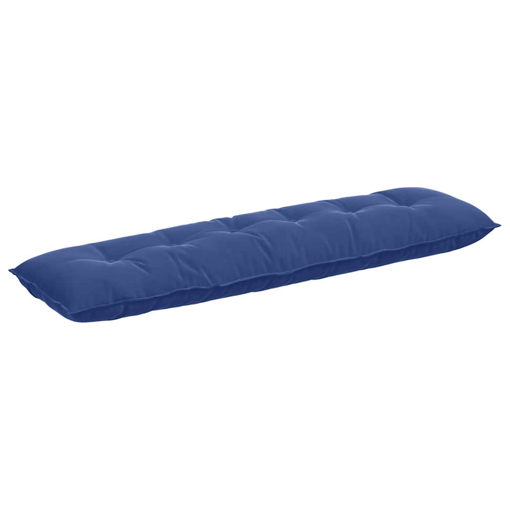 Back Cushion Police Blue 180 x 50 cm Cord Fabric
