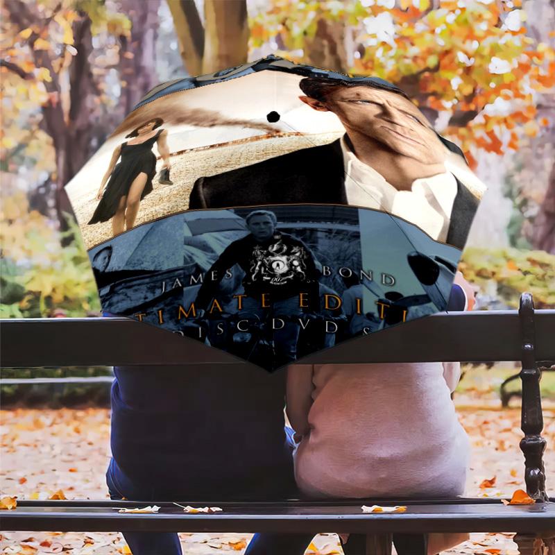 Espionage Intrigue Quantum Solace Folding umbrella Portable Umbrella Gift Umbrella Sun umbrella
