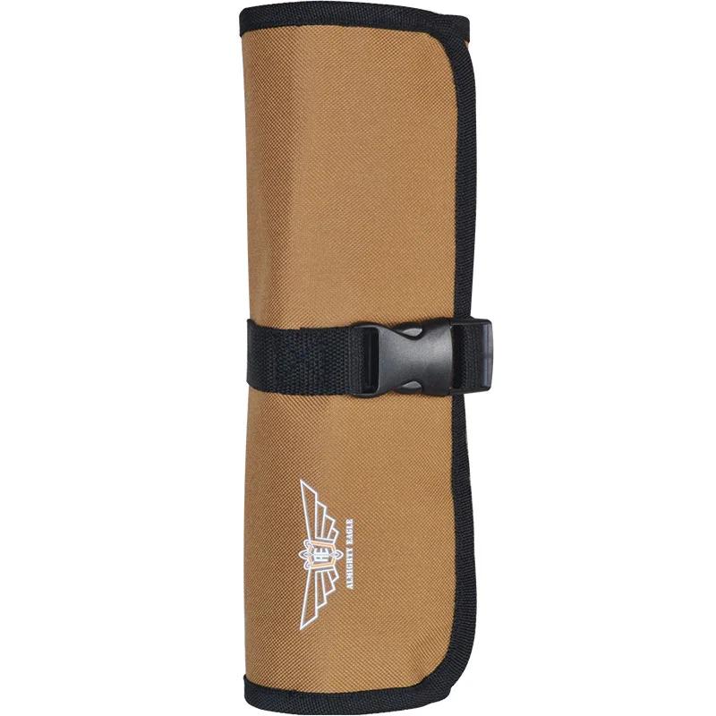 Oxford Cloth Roll Portable Pouch Bag Wrench Tool Foldable Spanner Hammer Camping Pocket Tool Storage Bag Toolkit