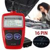 OBDII/E-OBD Car Diagnostic Scanner: Read Codes, Erase Codes, View Freeze Frame, I/M Readiness, and More