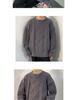 Men's Casual Loose Fit Cable Knit Sweater - Black Autumn/Winter