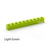 20PCS Thick 1x10 DIY Building Blocks Figures Bricks Educational Creative Size Compatible With Brands Toys for Children 6111