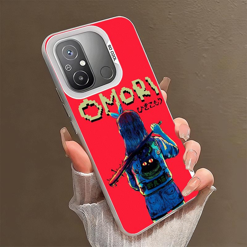 O-Omori Cartoon Game Soft Phone Case for Xiaomi Redmi 15C 15 14C 13C 12C Poco X5 X6 X7 Pro X3 F8 F7 Ultra M8 13 12 Cover Back Sh