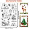 Plastic Clear Stamps for DIY Scrapbooking Photo Album Decorative Cards Making Mixed Shapes 160x110mm