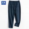 ROMON Men's 100% Linen Casual Pants
