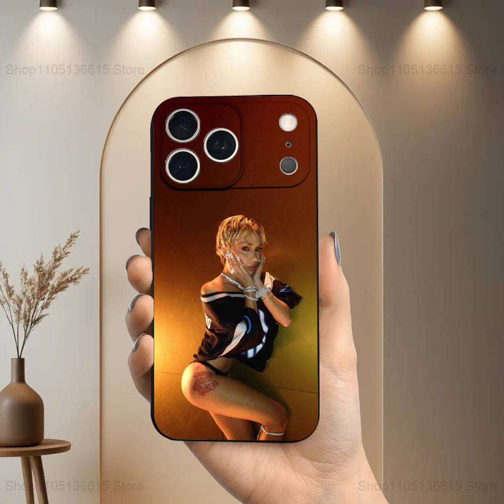 

Singer B-Bad G-GYAL Hot Case For iPhone 17,16,15,14,13,12,11 Air,Plus,Pro Max,XS,X,XR,SE,Mini,8,7,Soft Silicone Black Cover iPhone16
