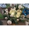 Crackle Globe LED Lamp Battery Operated
