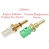 2Pc Radiator Coolant Fan Switch&Coolant Temperature Sensor Fits Toyota 1990-2001