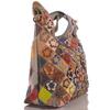 Echtleder Shopper Bag in Pachwork Design