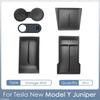 Storage Box for Tesla Model Y Juniper Accessories Center Console Trays for Tesla Model Y Juniper 2025-2026 Webcam Cover