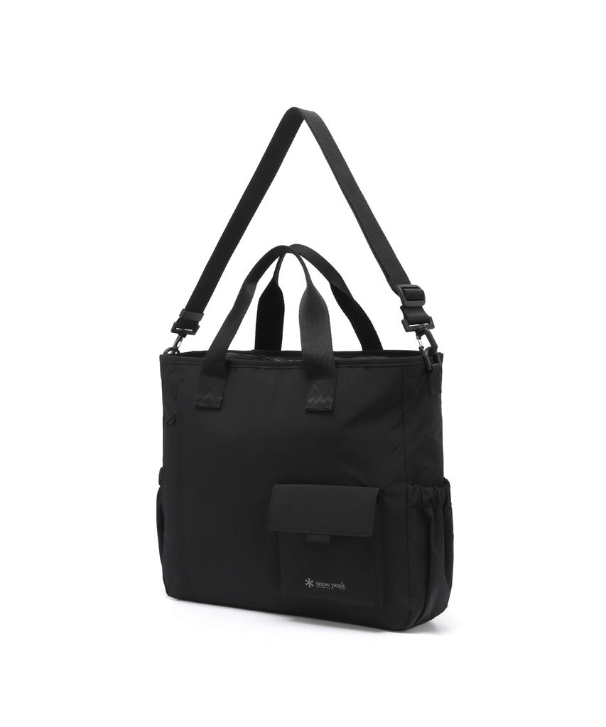Snowpeak Apparel Dual Tech Alpha Tote Bag 13L (S26Zuftb39) Black