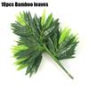 Simulated Leaves, Bamboo Leaves, Hanging On The Wall, Green Wall Flowers And Indoor Artificial U8U6
