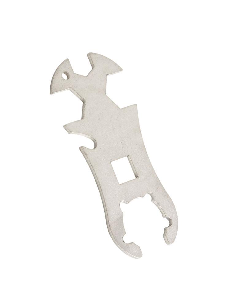 Klíč na plynové láhve kompatibilní s nejběžnějšími velikostmi od 13 mm do 19 mm