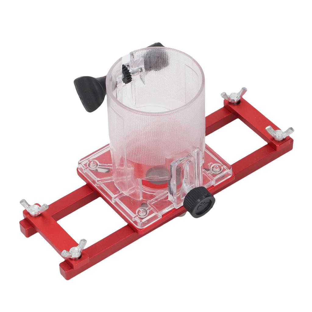 Wood Trimmer Router Base 2 In 1 Compact Palm Cabinet Closet Furniture Slotting Bracket for ID 65mm