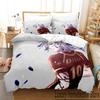 3D Print Anime Blue Lock Bedding Set Twin Queen King Size Duvet Cover Pillowcase for Boys Girls Adult Home Textile