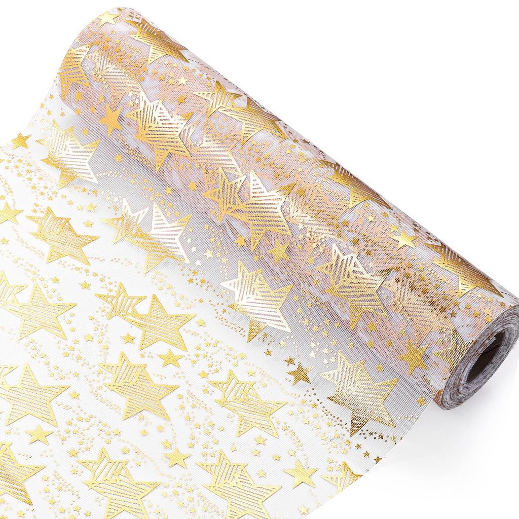 Gold Foil Mesh Table Flag For Festive Party Wedding Decoration Luxurious Gold Table Runner Perfect For Home And Event Decor Table Flag