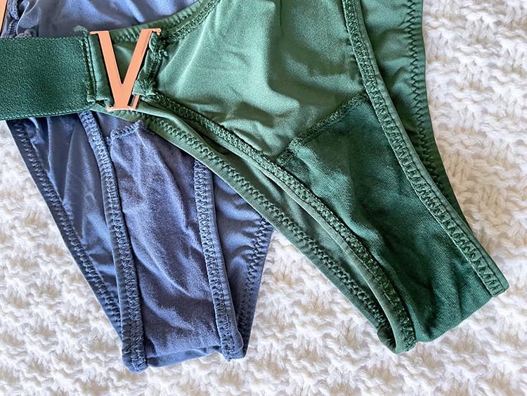 European & American Ice Silk Low Waist V-Shaped Sport Thong: Sexy, Hip-Lifting, Half-Coverage Design