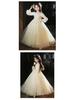 Luxury Flower Girl Dress - Princess Birthday & Wedding Gown for Piano Performances