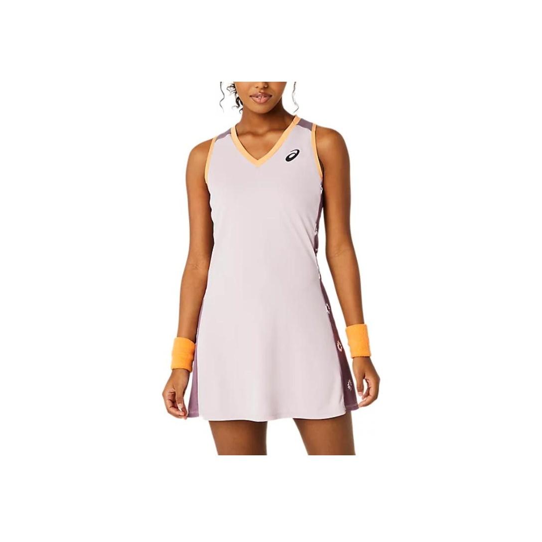 Asics Match Soft Comfortable Breathable Cool Tennis Shirt Women tops Mercury-Rose 2042A317-704 S