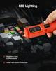 Automotive Circuit Tester, 6 - 36 DCV Power Circuit Probe Tester with Lighting, Automotive Power Tester Probe with 13 ft / 4 m Cable, ABS Shell Wire