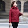 Women’s Short Hooded Windproof Thicken Warm Winter Jacket Gift for Mom
