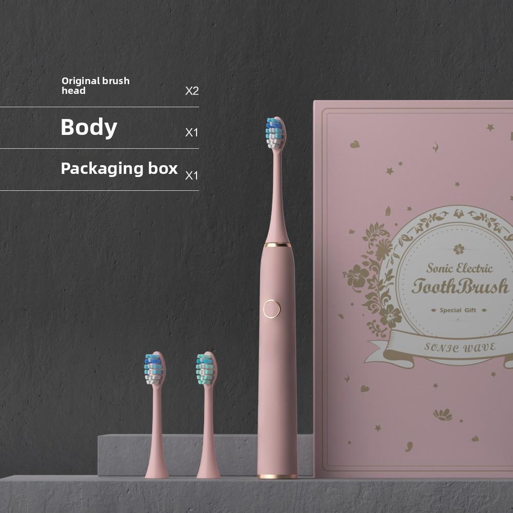 

200 дней работы от аккумулятора, Интеллектуальная звуковая бесшумная электрическая зубная щетка, Автоматическая стерилизация и дезинфекция