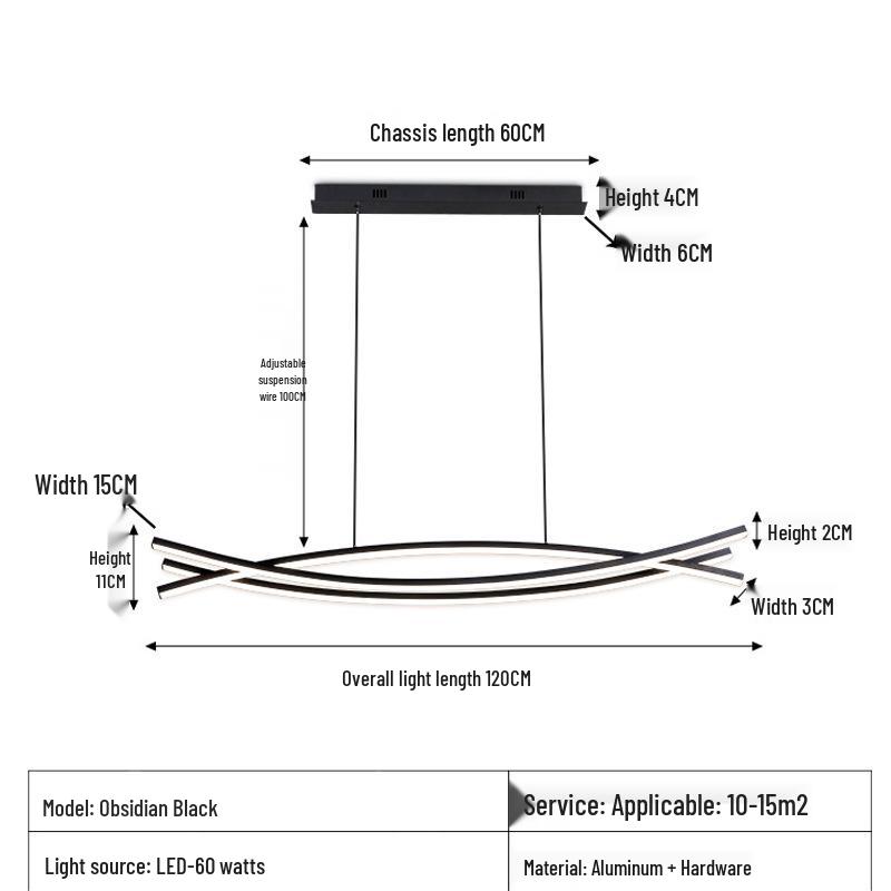 Modern Minimalist Pendant Light - New Luxury Creative Design for Dining Table & Bar Counter Lighting